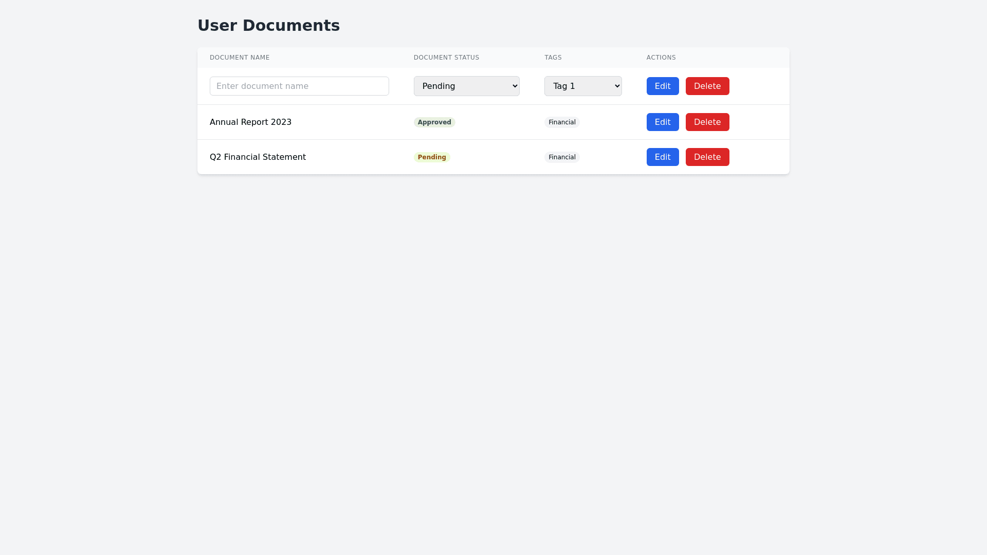 Component Preview