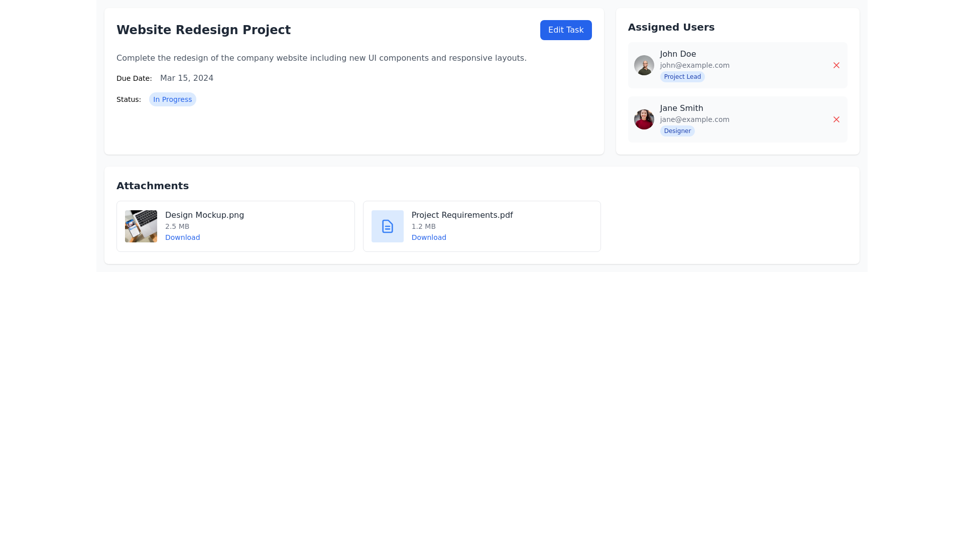 Component Preview