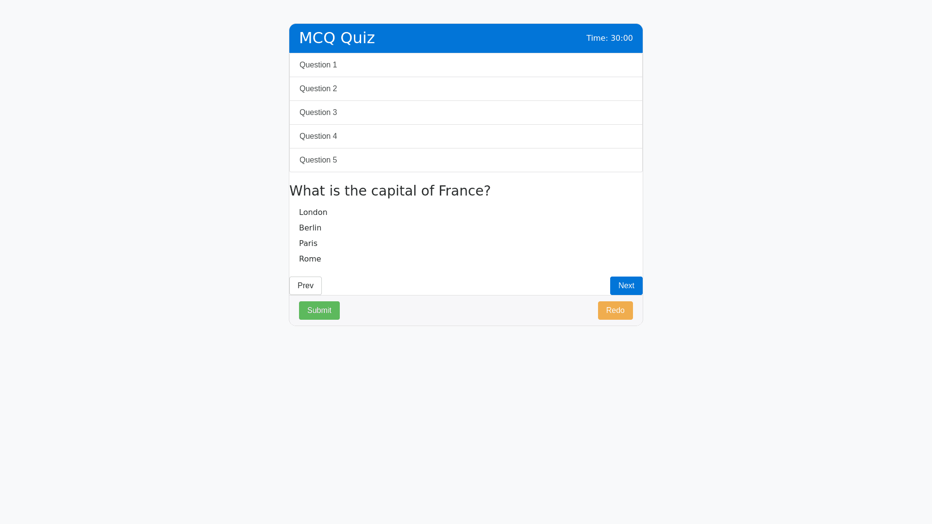 Component Preview