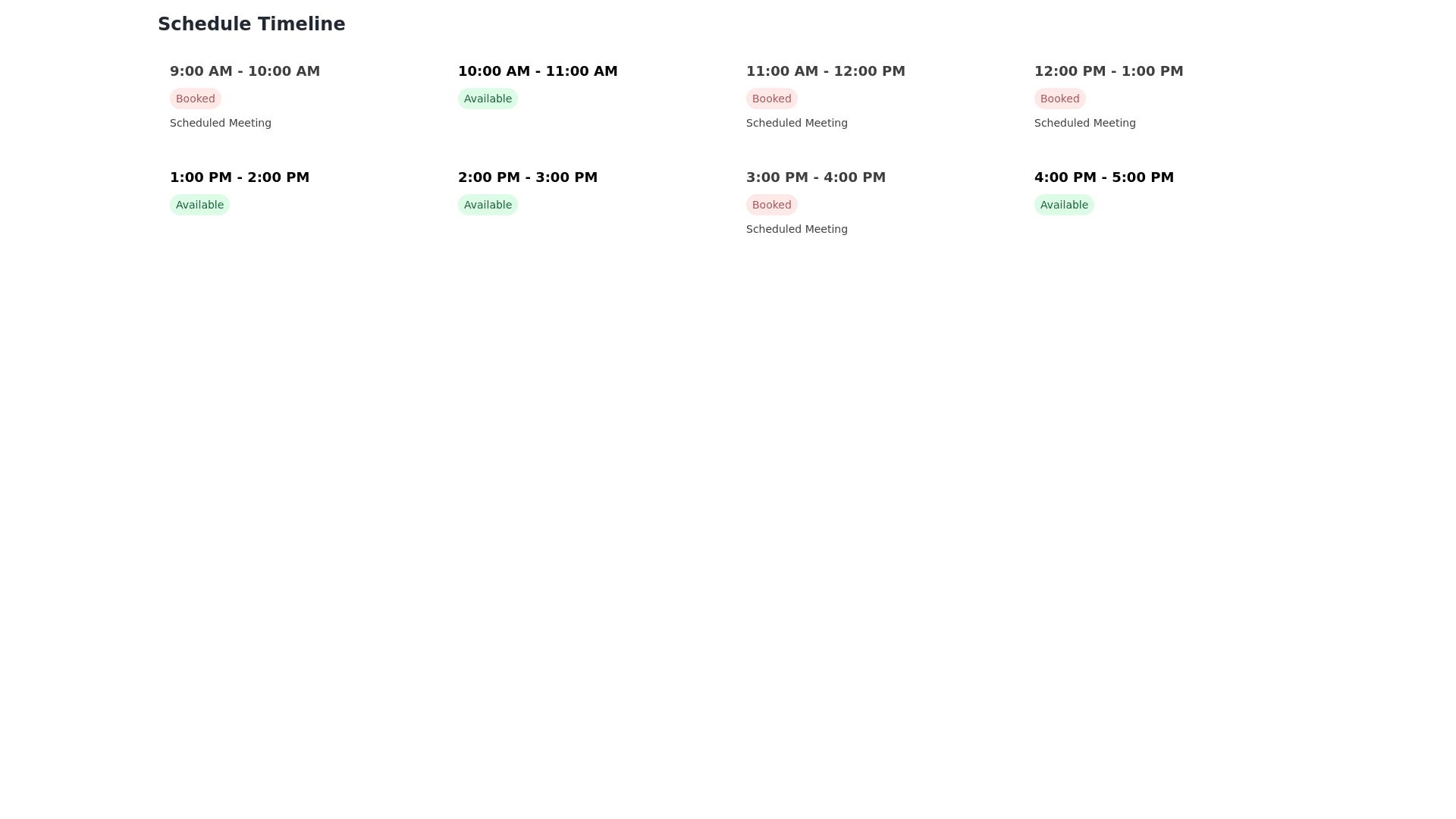 Component Preview