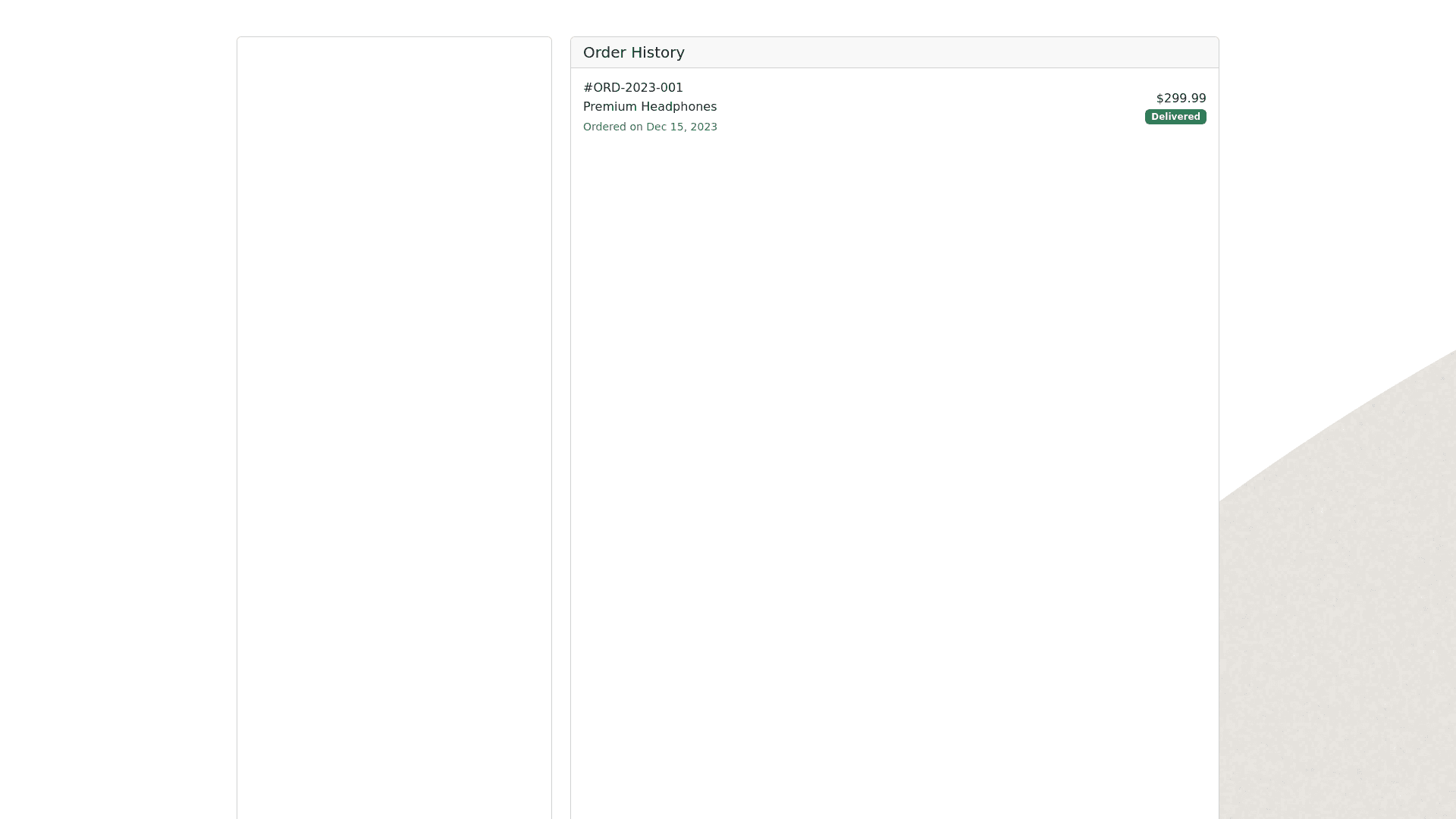 Component Preview