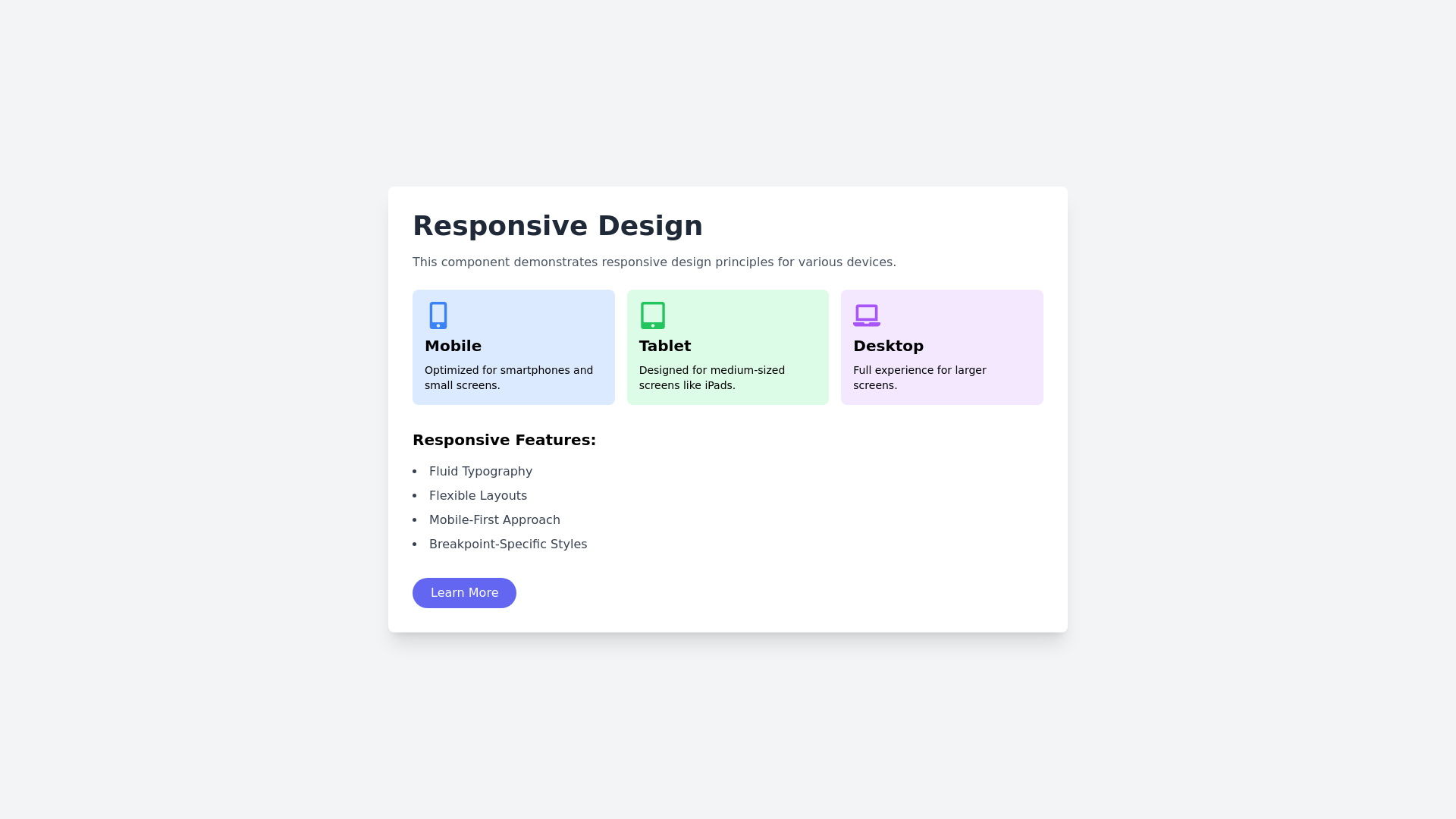 Component Preview