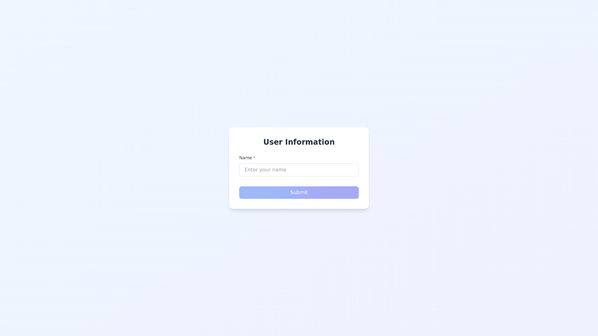 Component Preview
