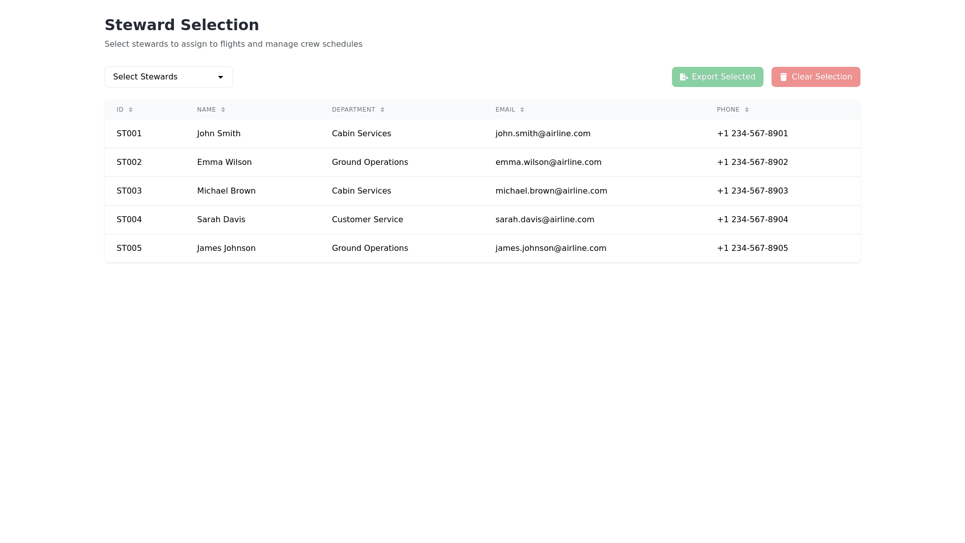 Component Preview
