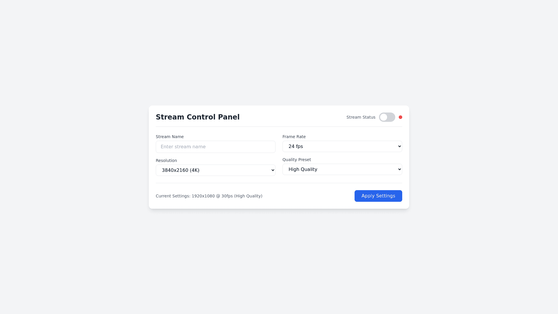 Component Preview