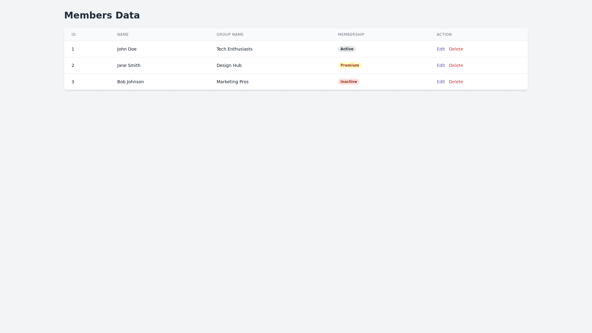 Component Preview