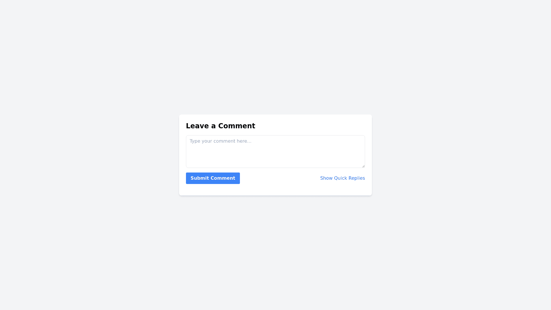 Component Preview