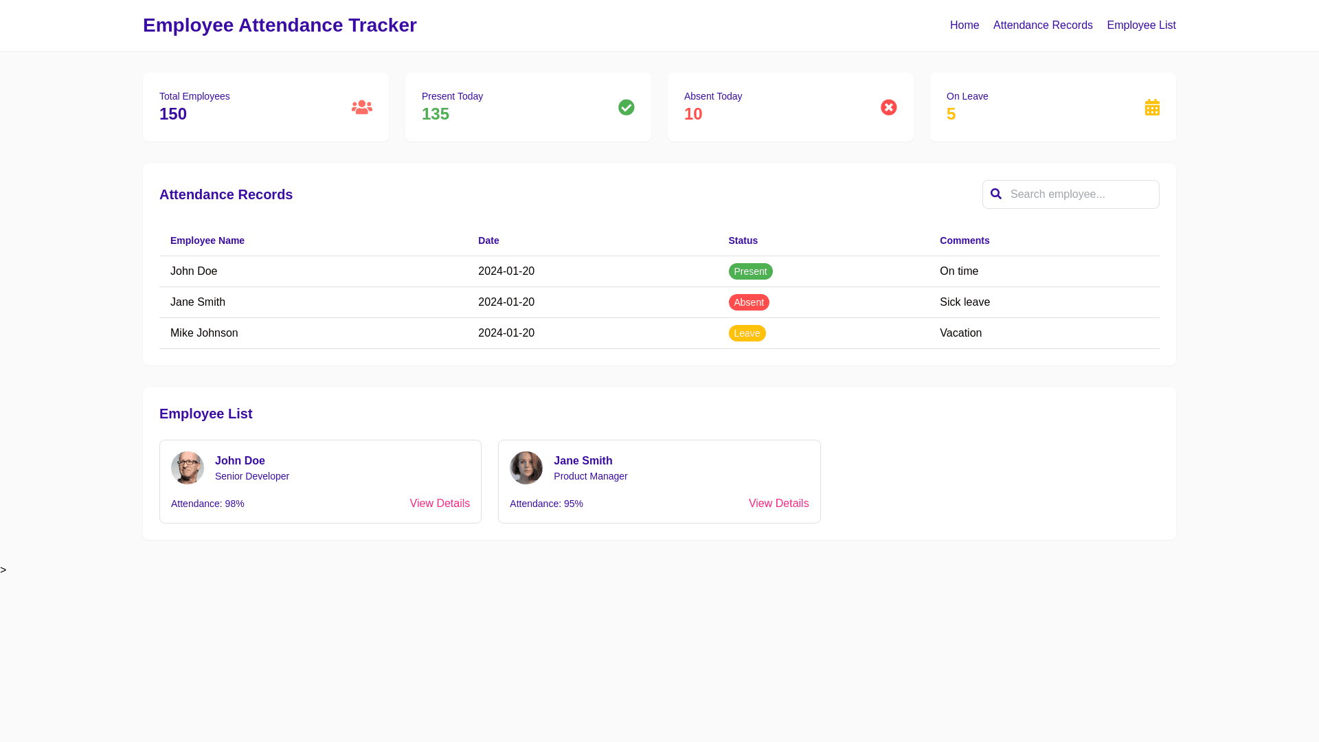 Component Preview
