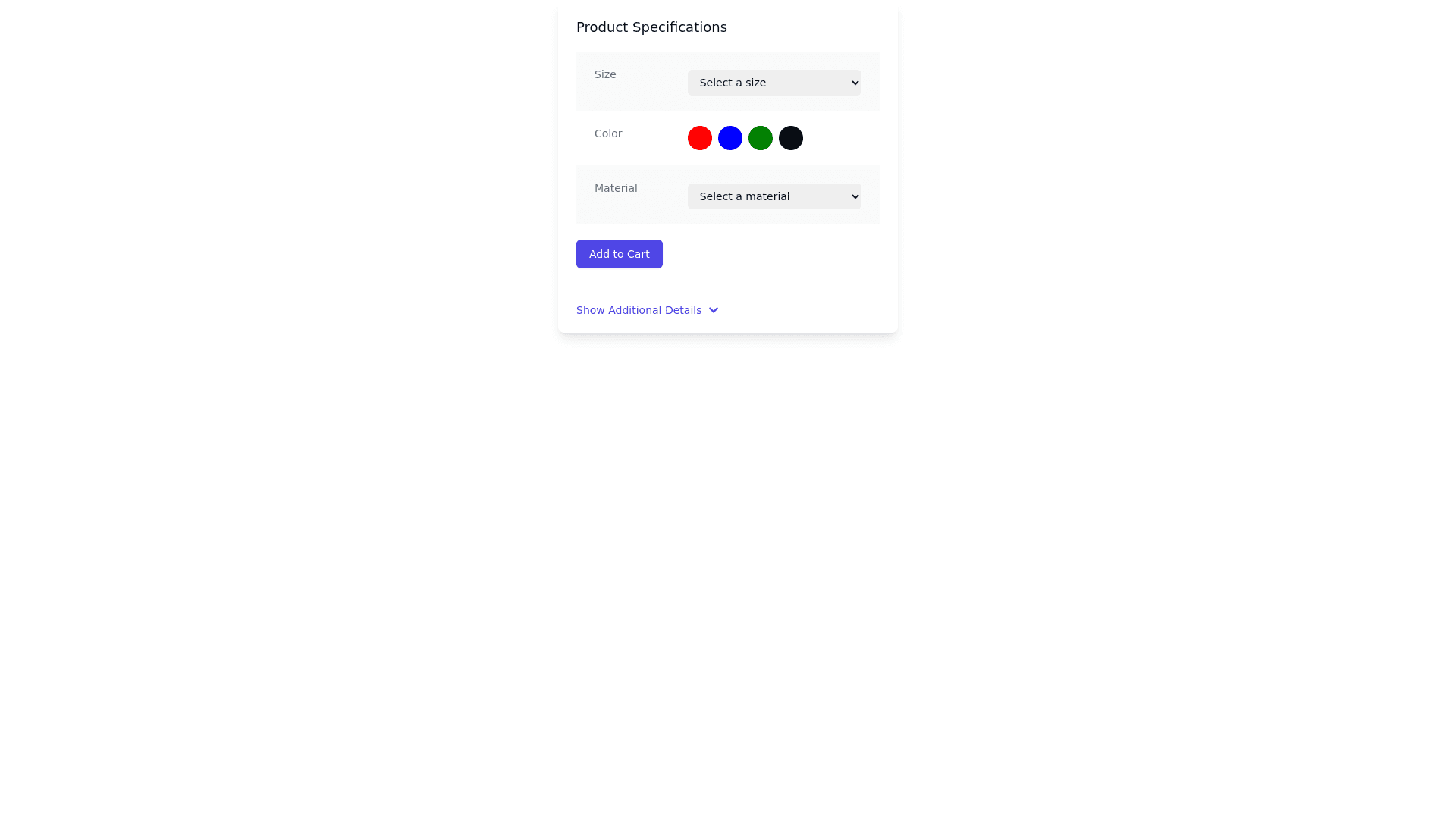 Component Preview