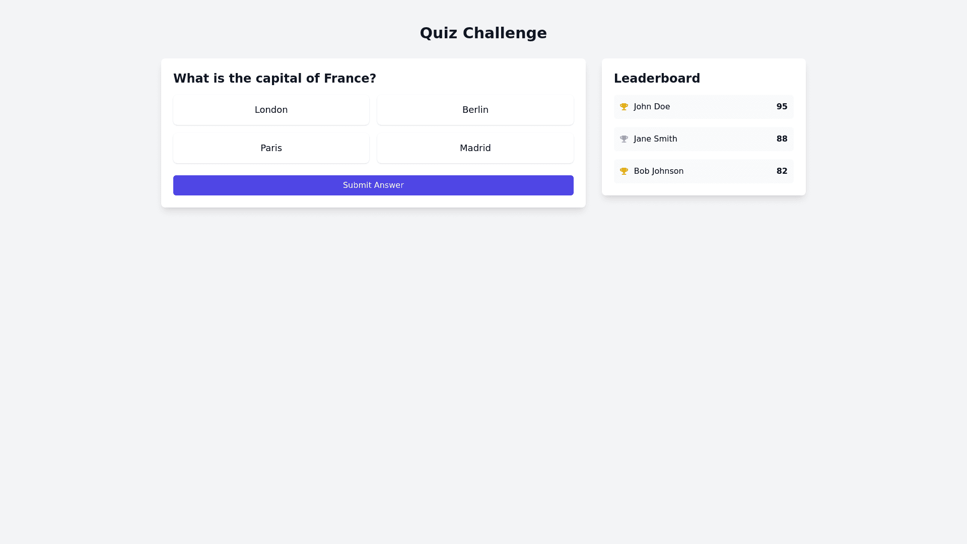 Component Preview