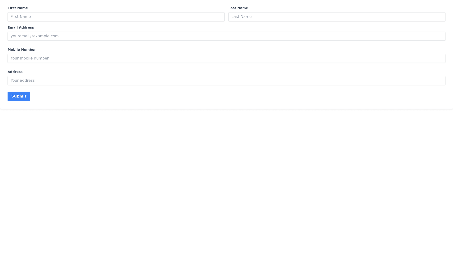 Component Preview