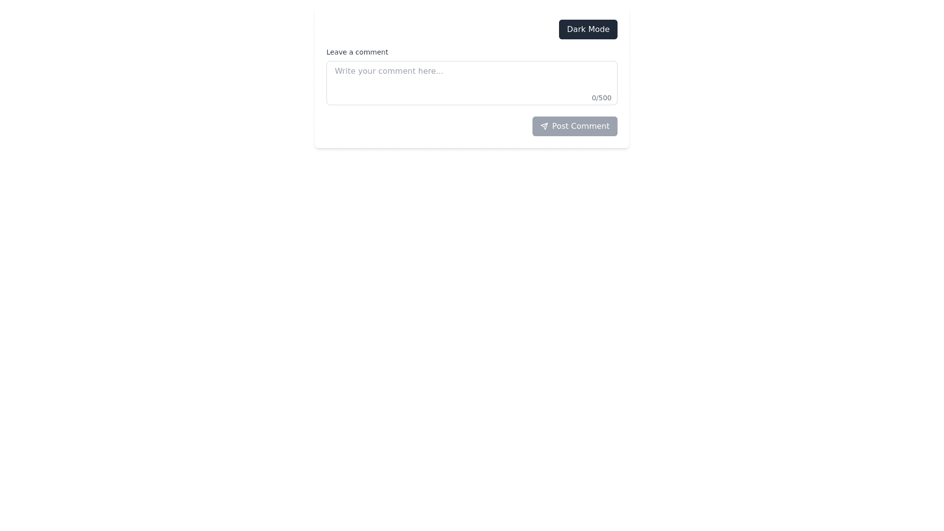 Component Preview