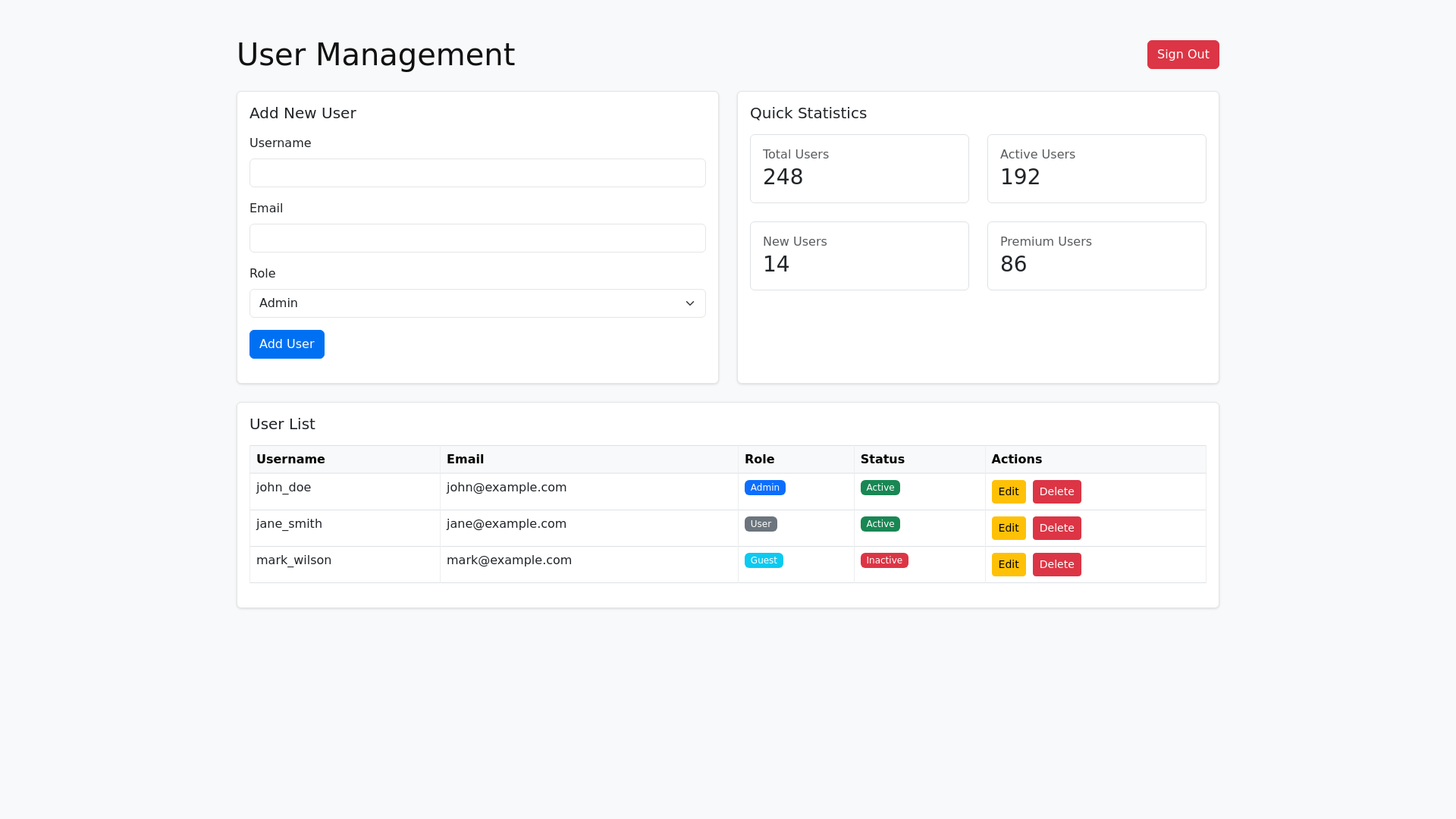 Component Preview