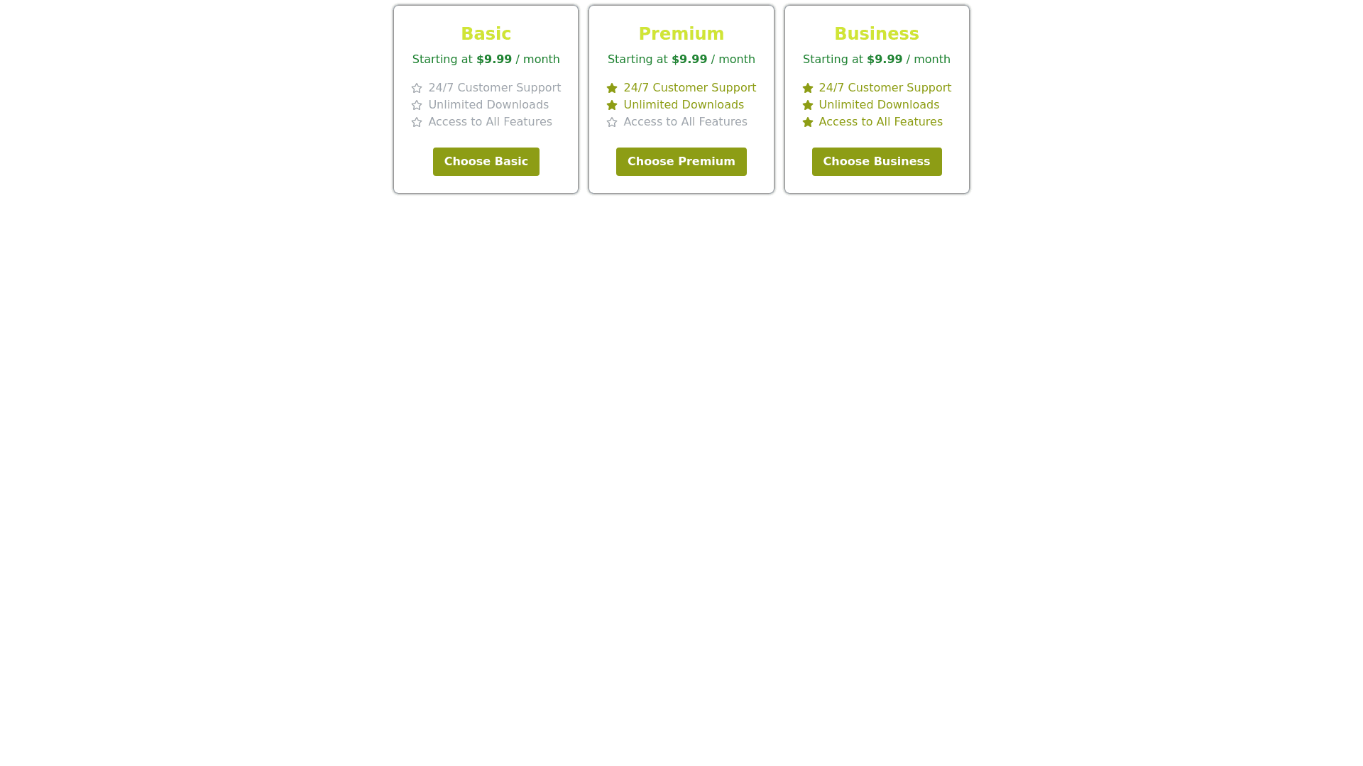 Component Preview