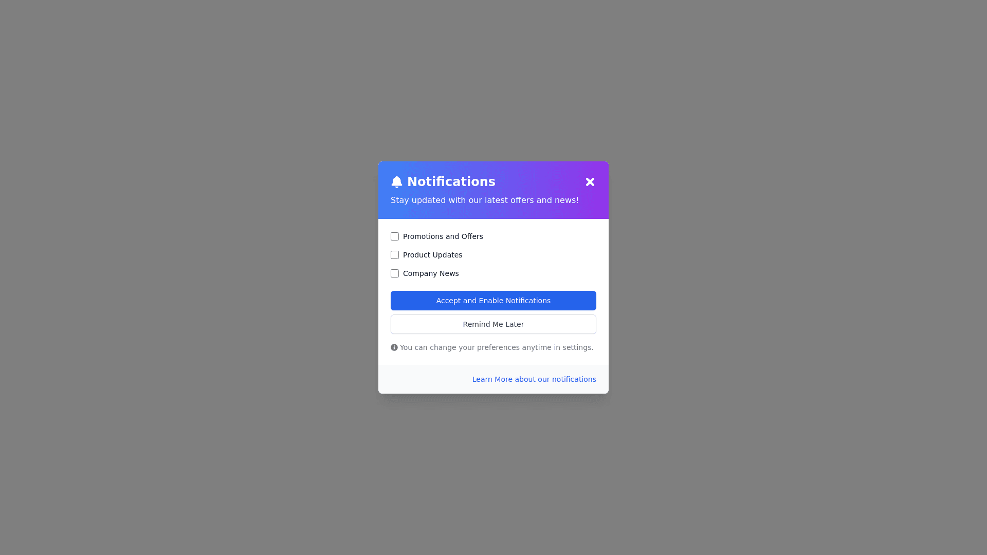Component Preview