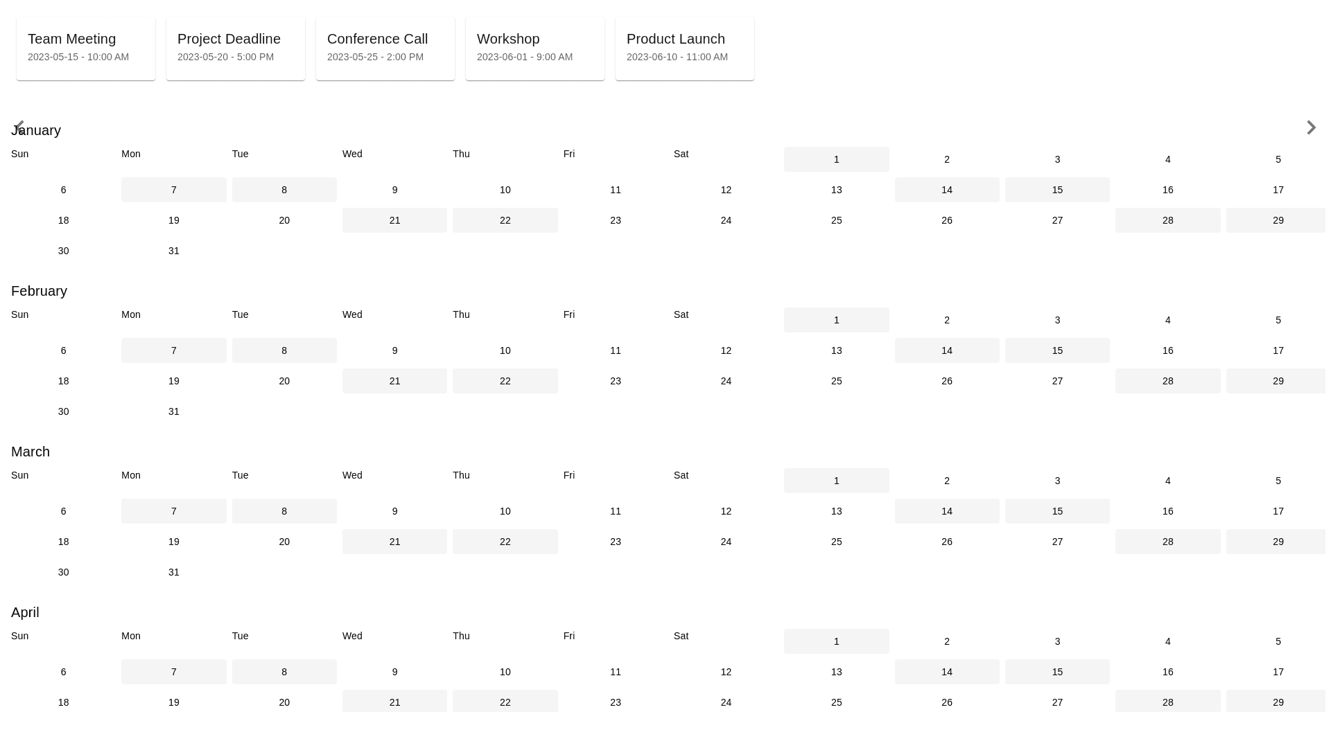 Component Preview