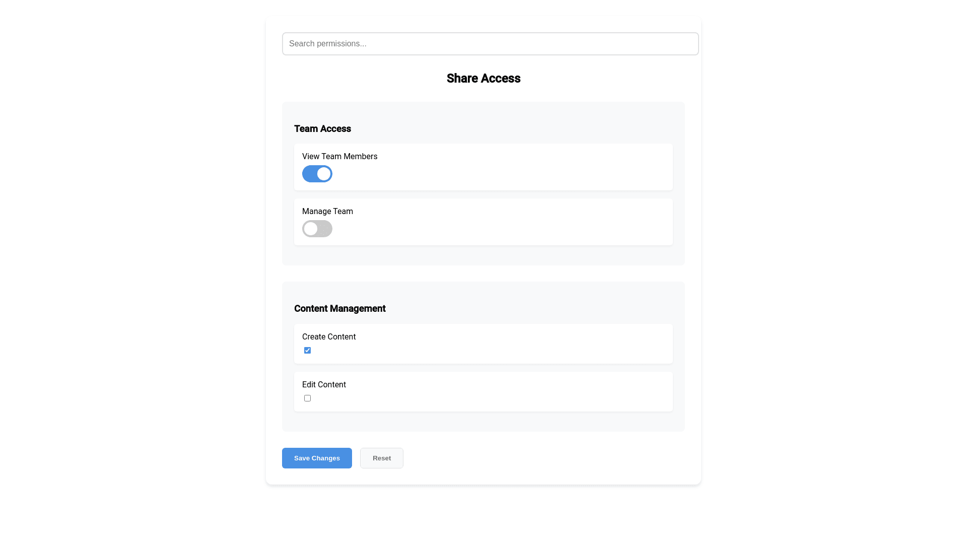 Component Preview
