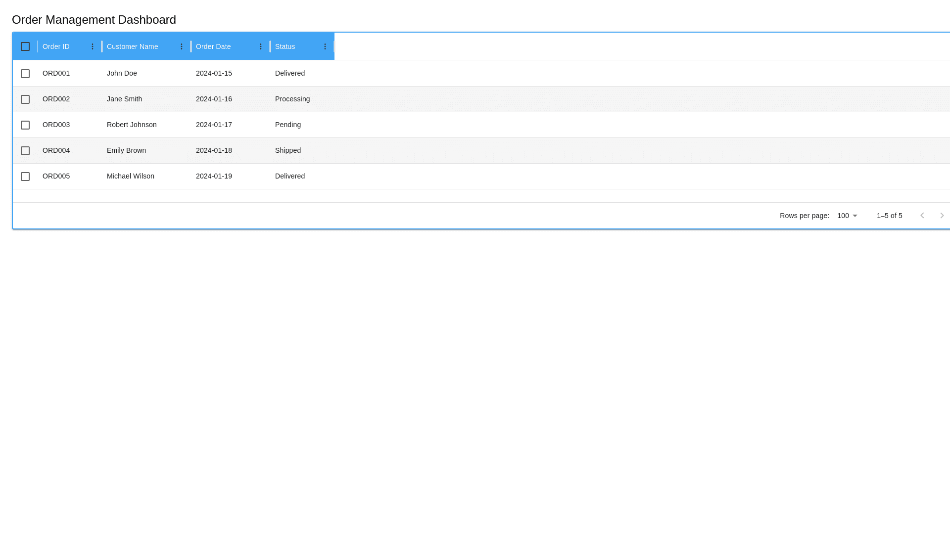 Component Preview