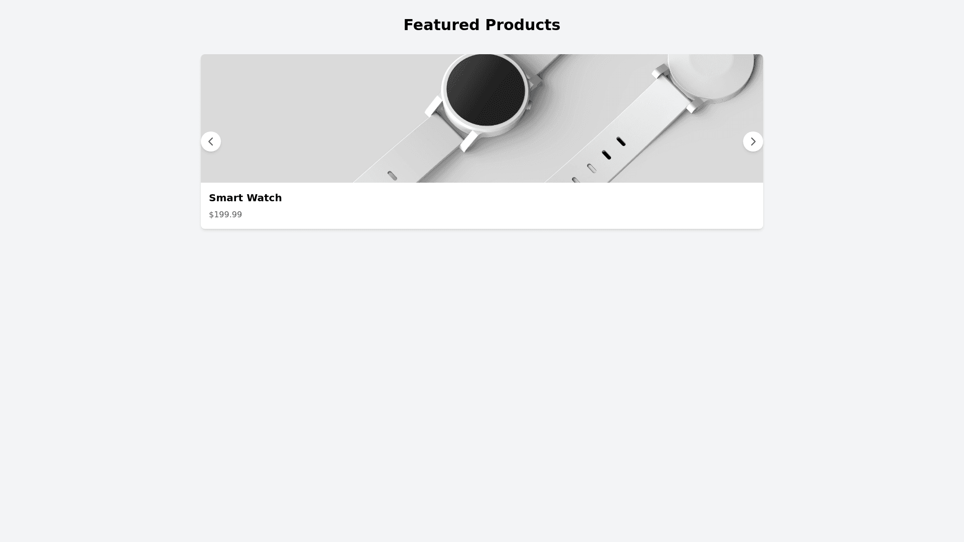 Component Preview