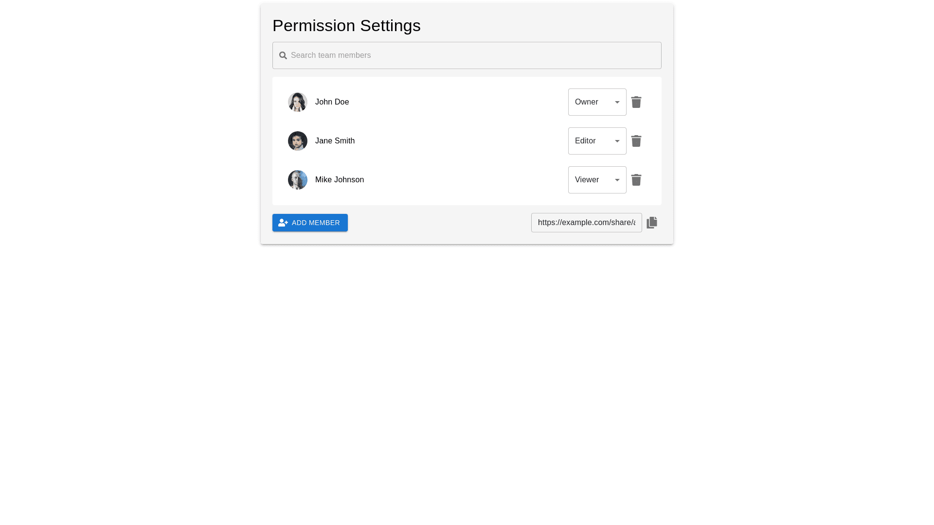 Component Preview