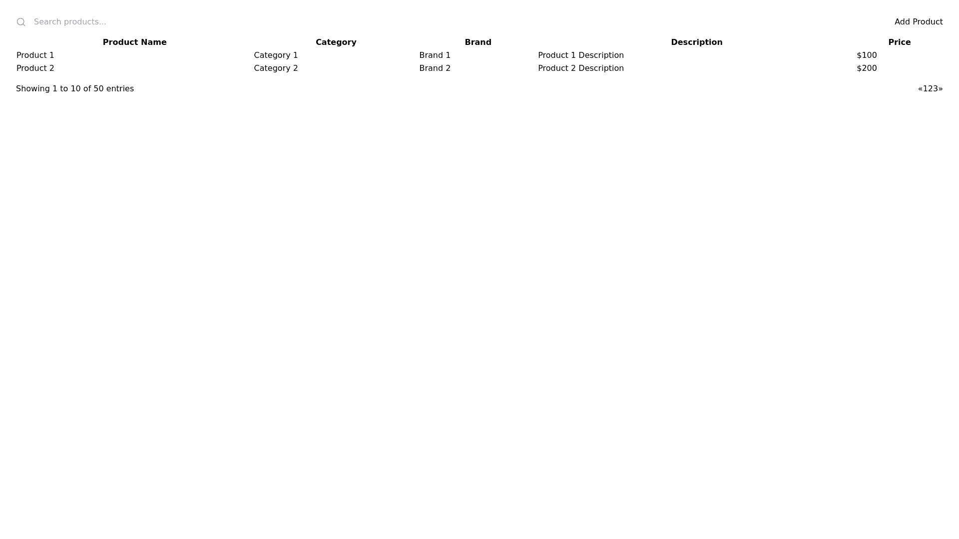 Component Preview