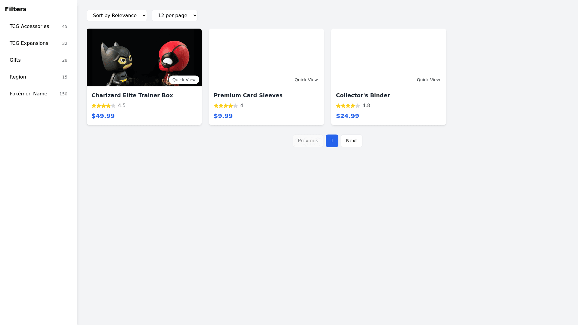 Component Preview