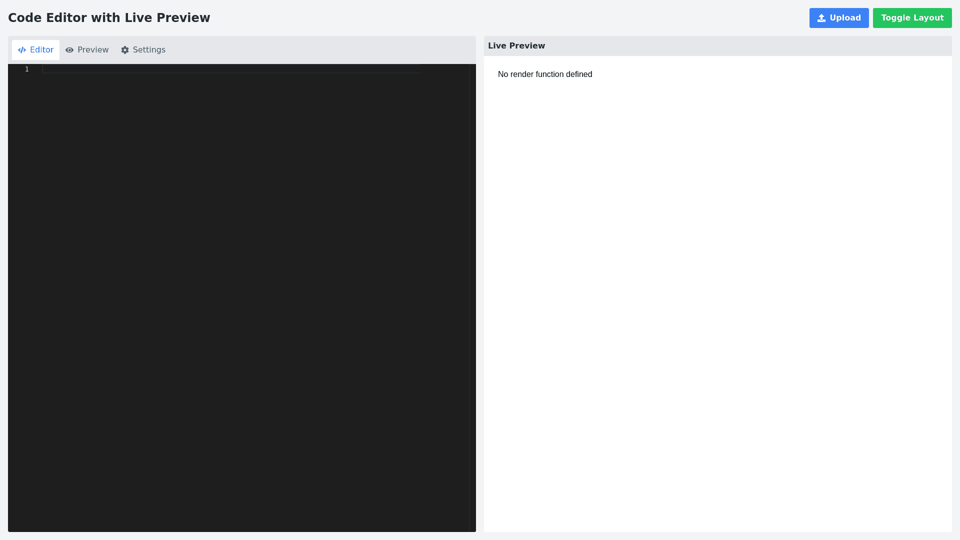 Component Preview