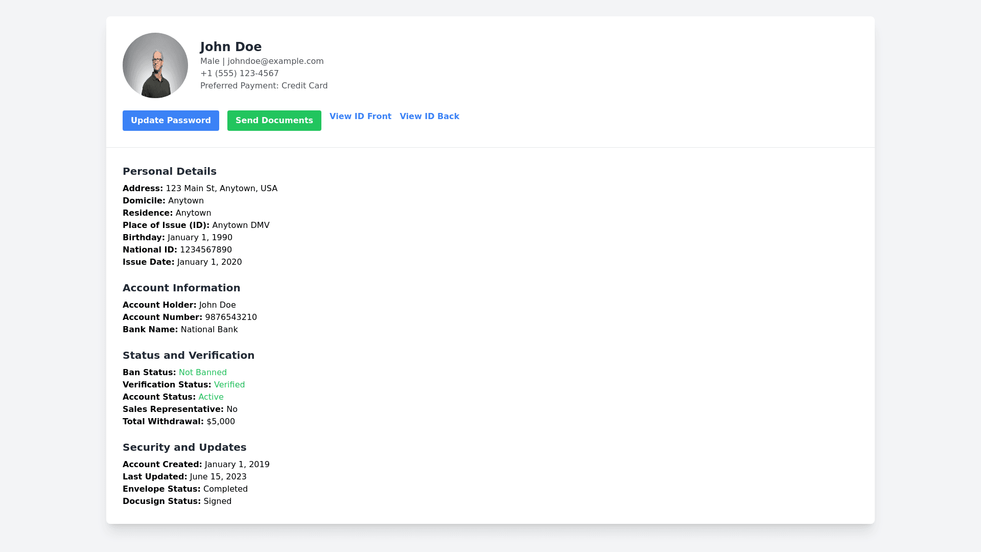 Component Preview
