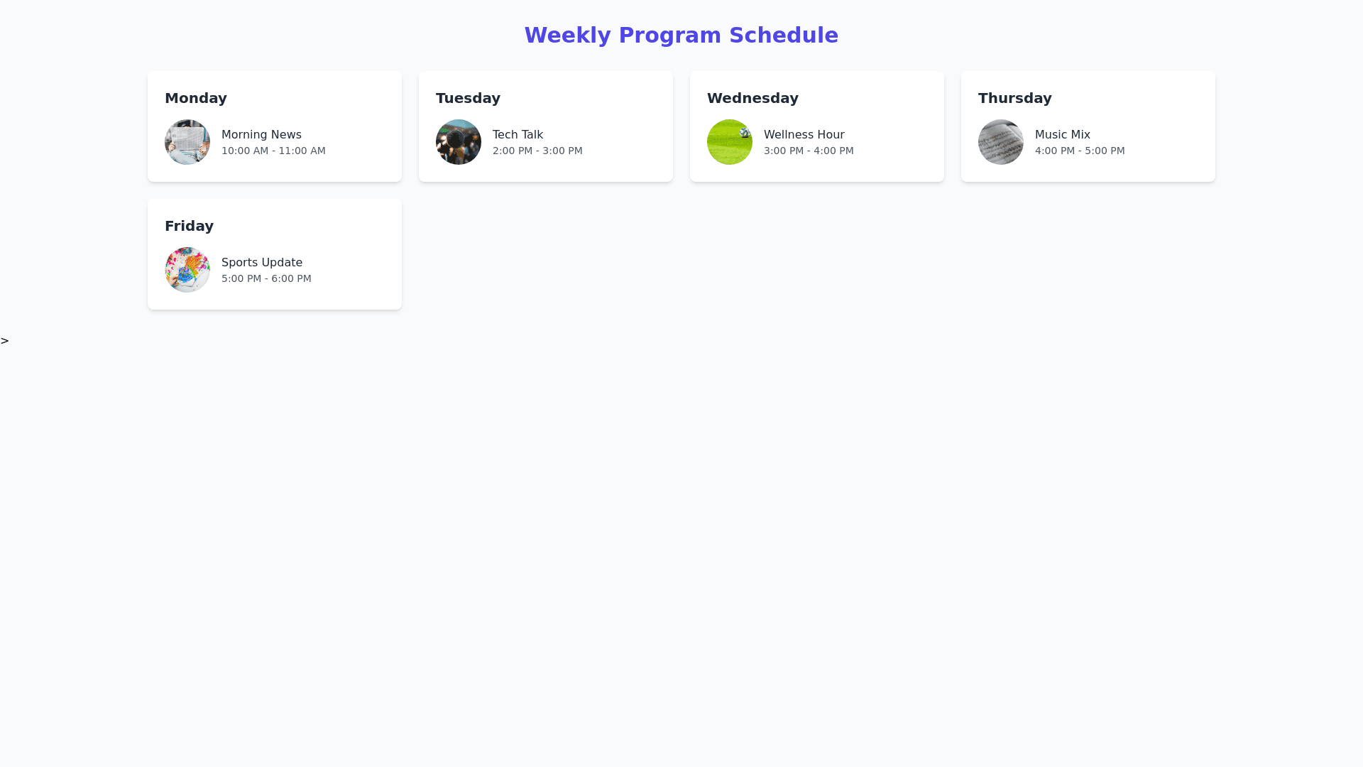 Component Preview