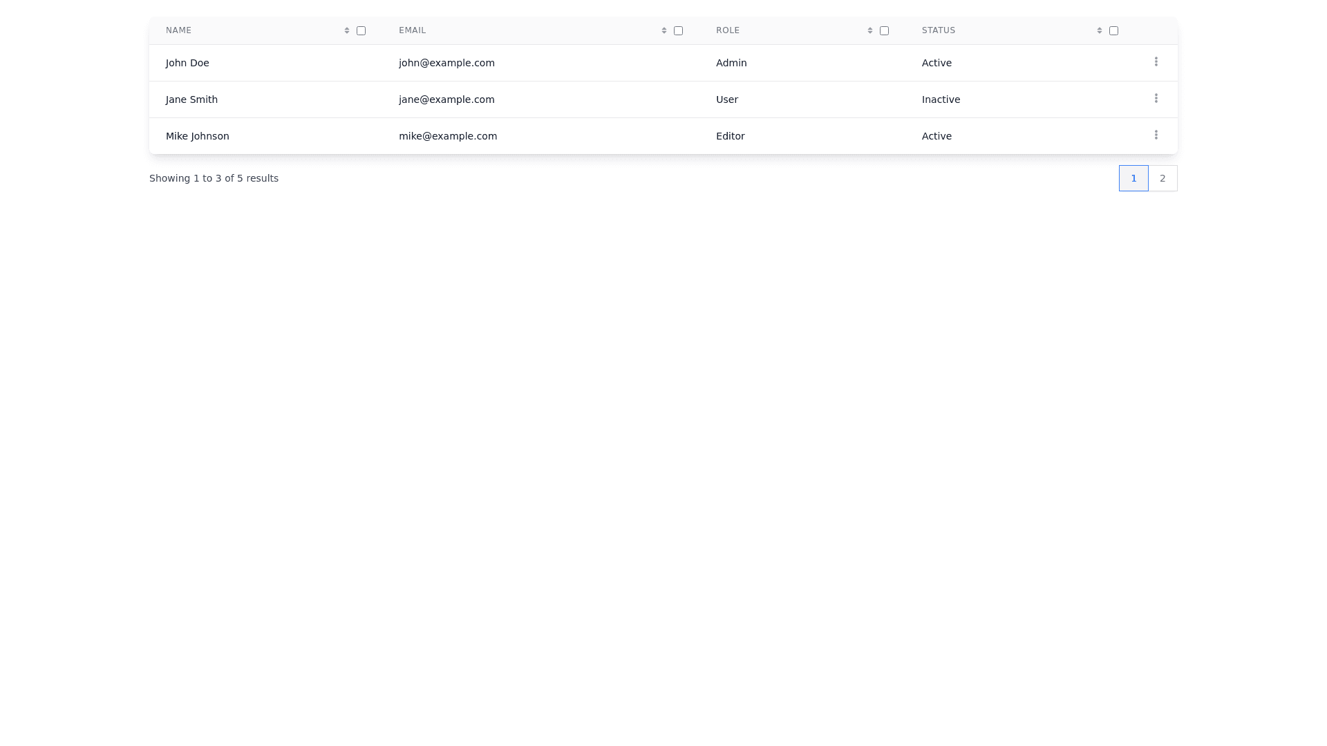 Component Preview