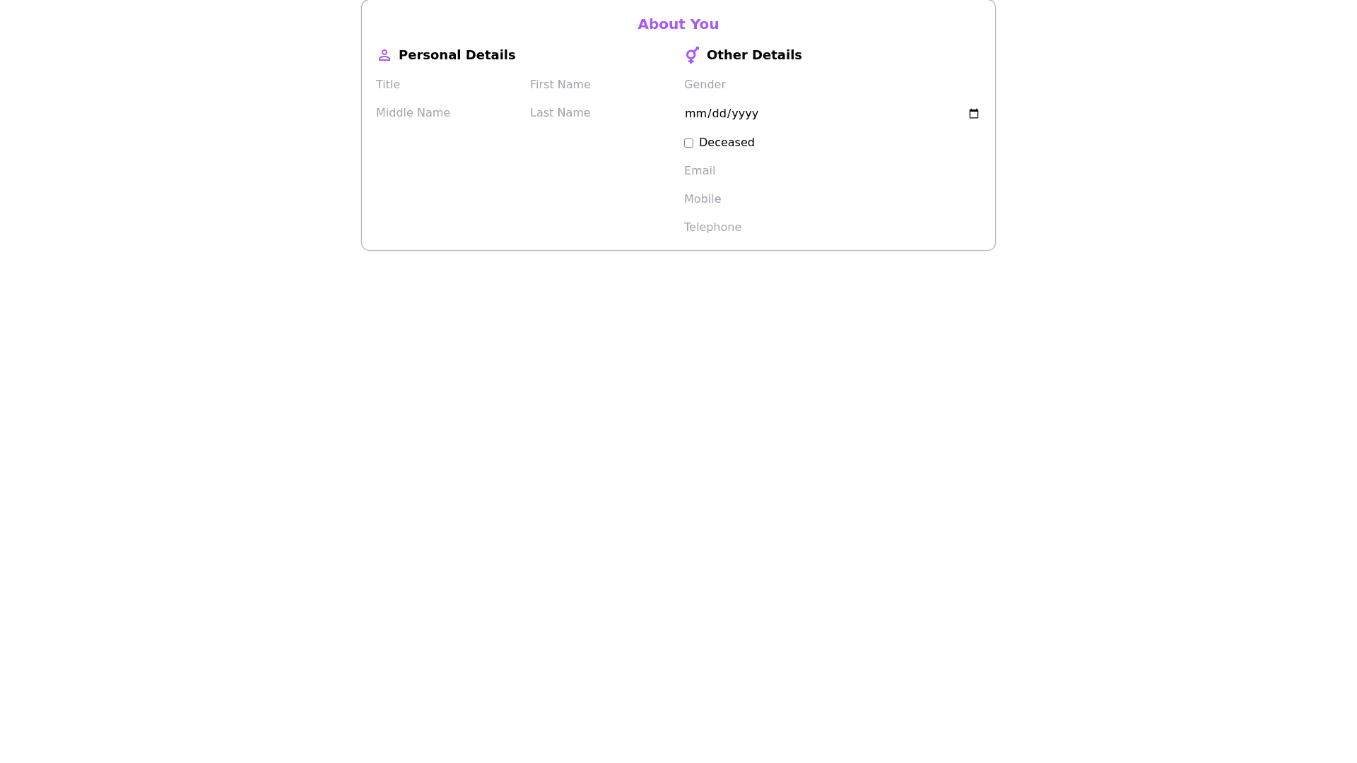 Component Preview