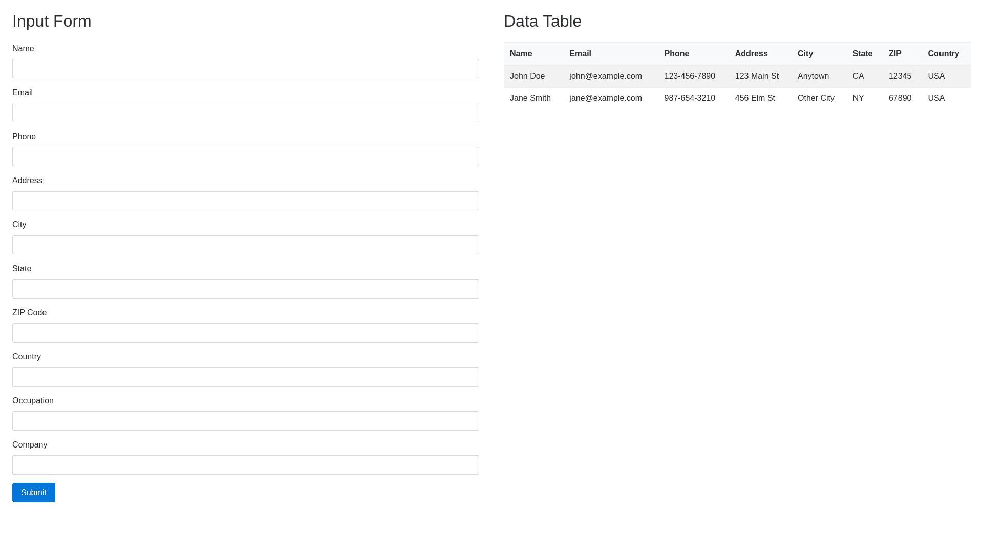 Component Preview