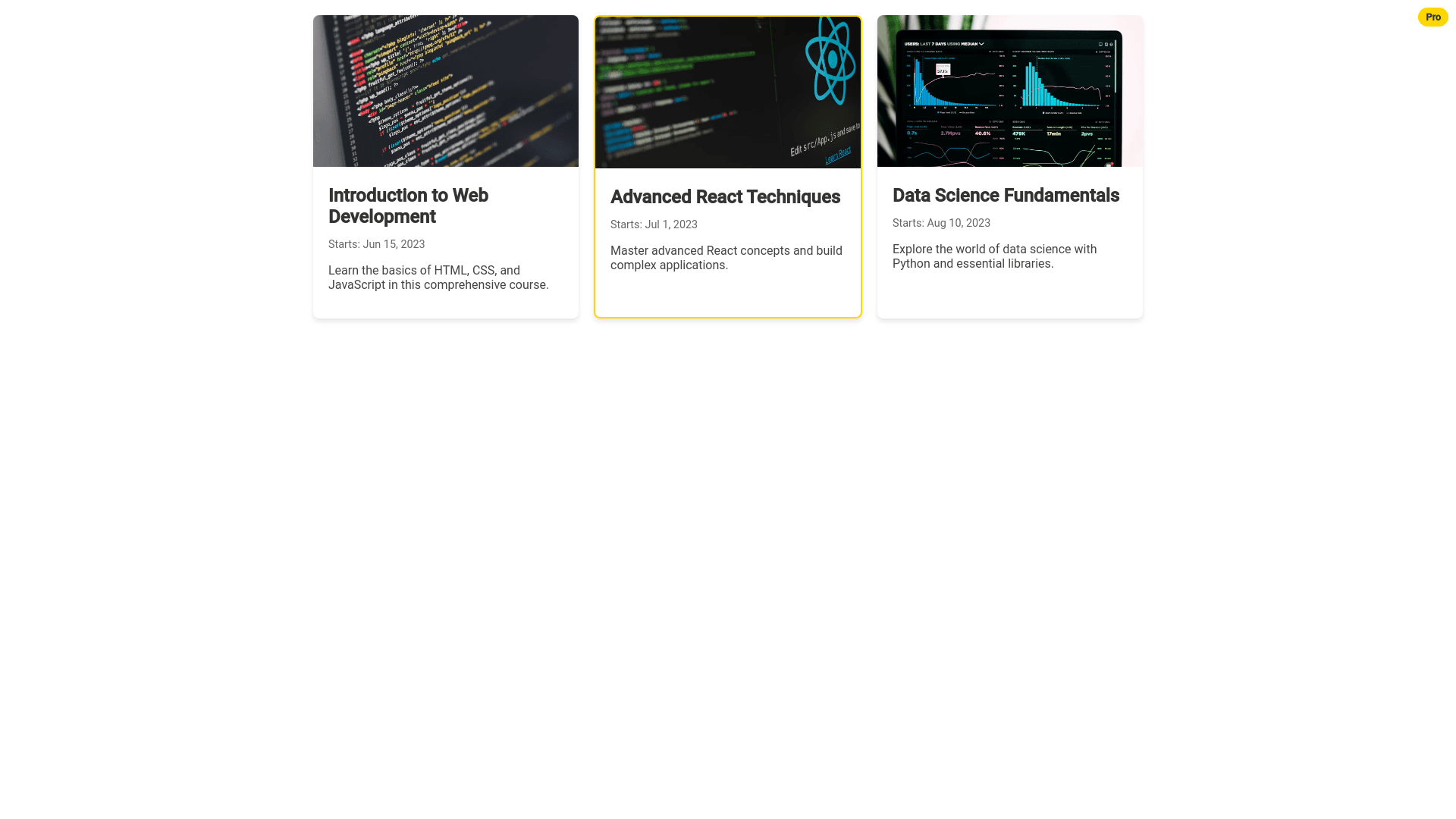 Component Preview