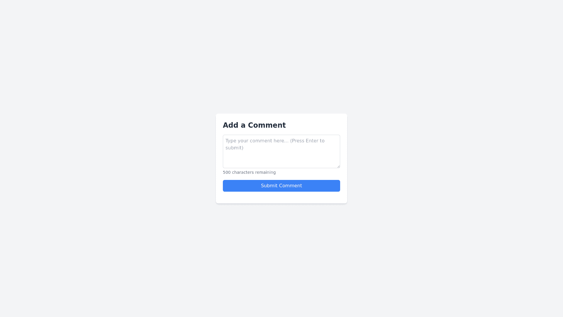 Component Preview