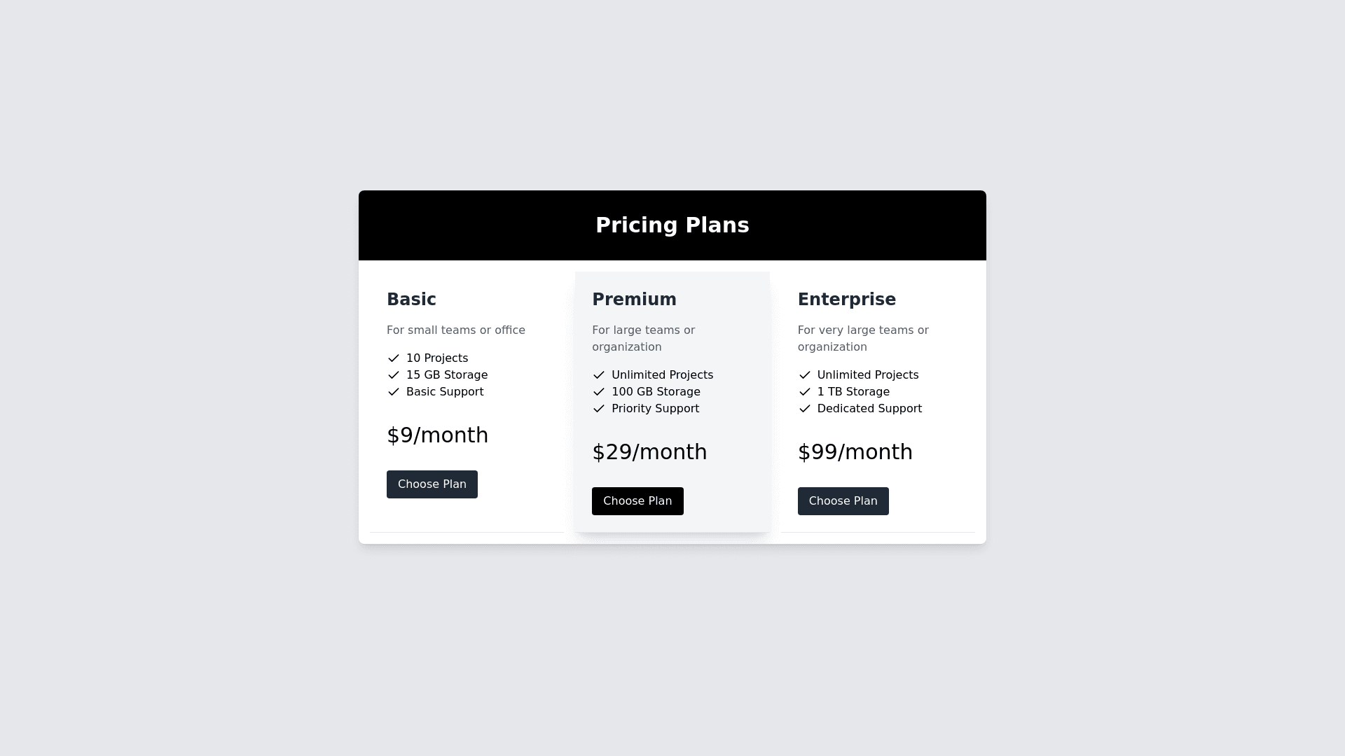 Component Preview