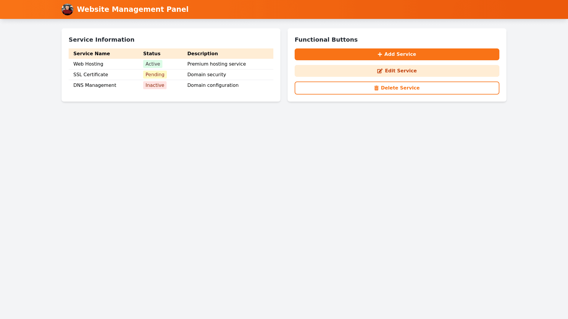 Component Preview