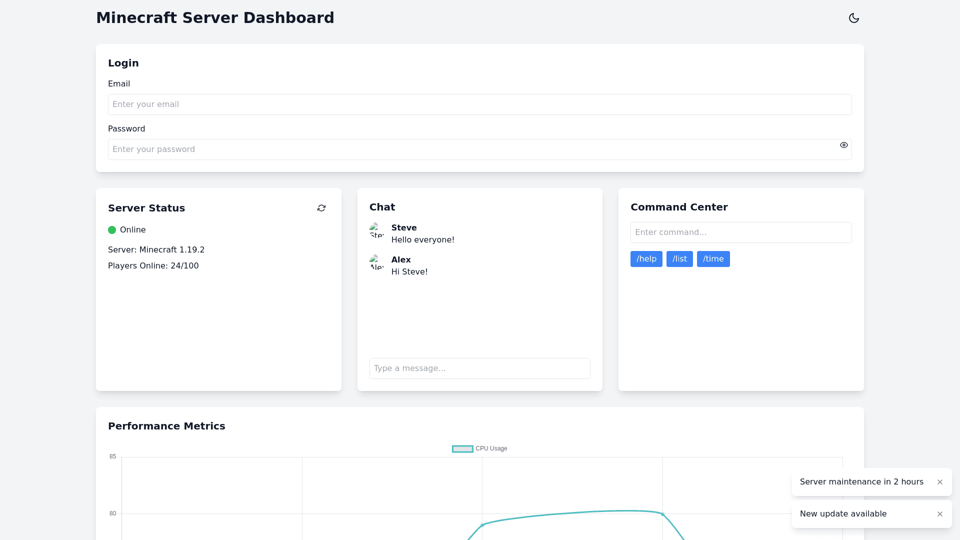 Component Preview