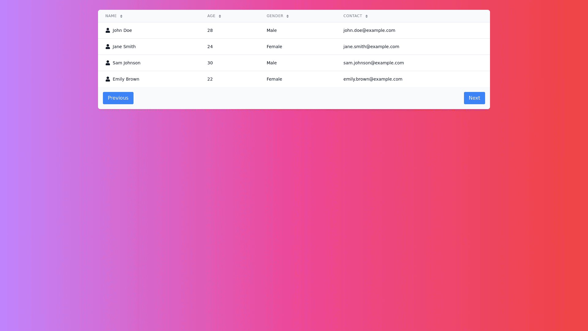Component Preview