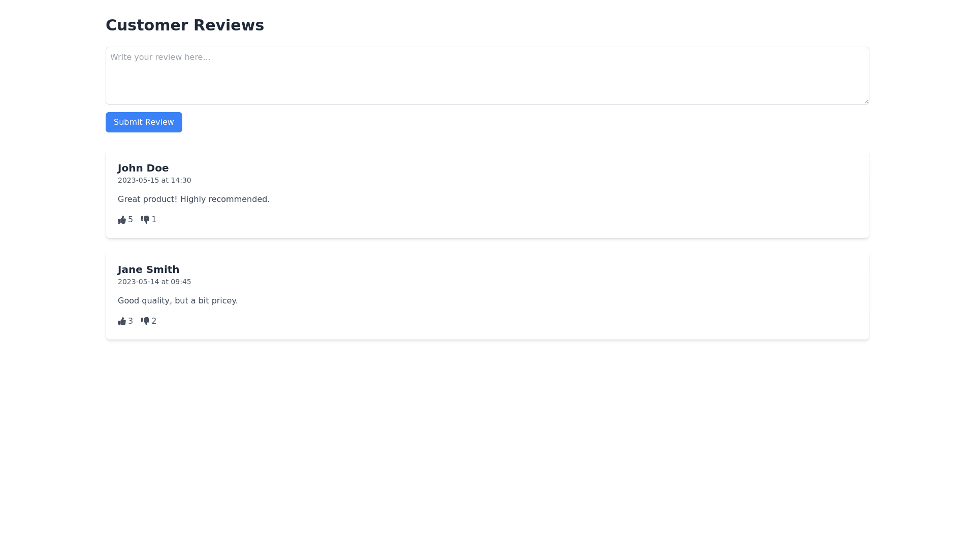Component Preview