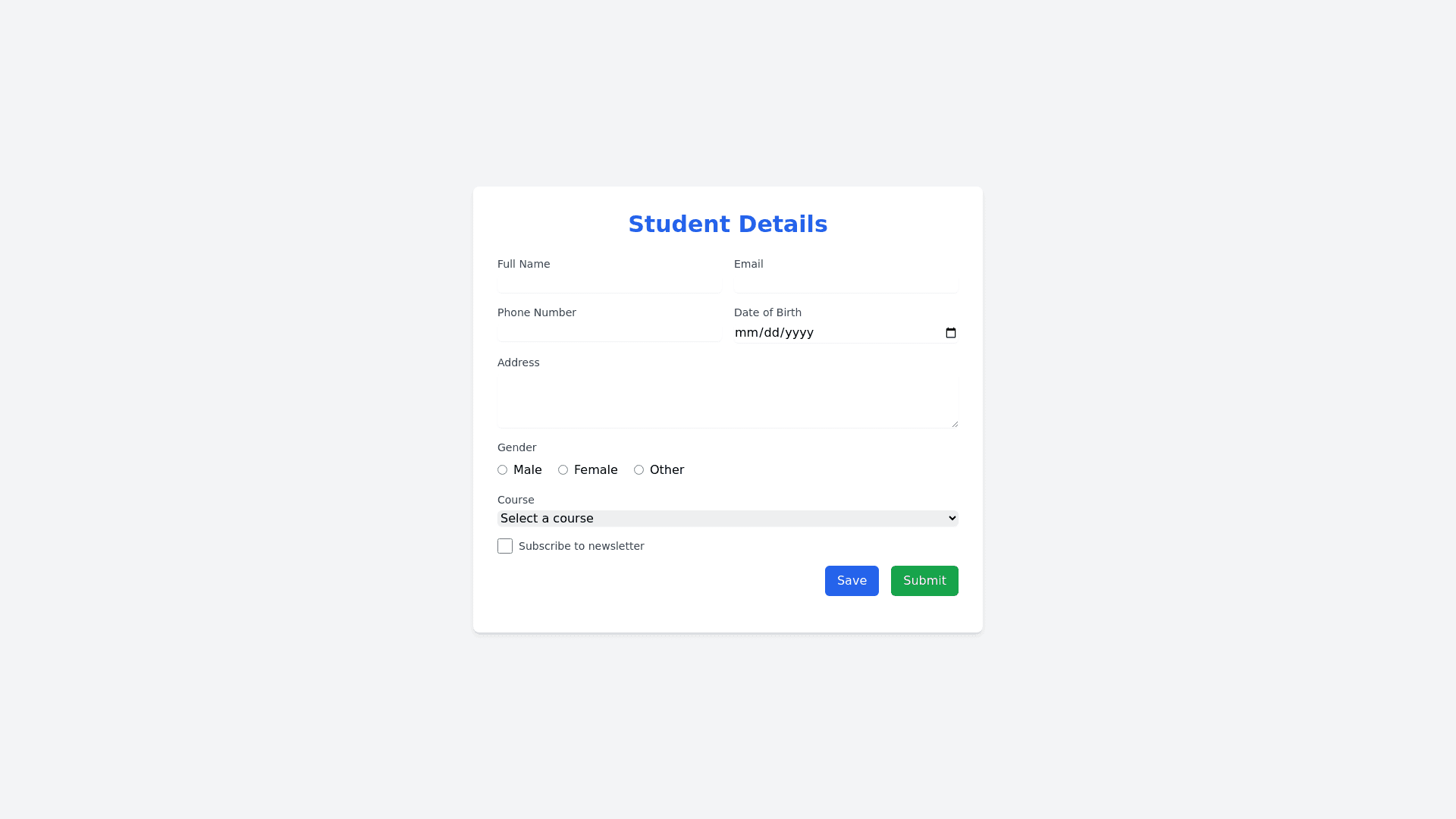 Component Preview