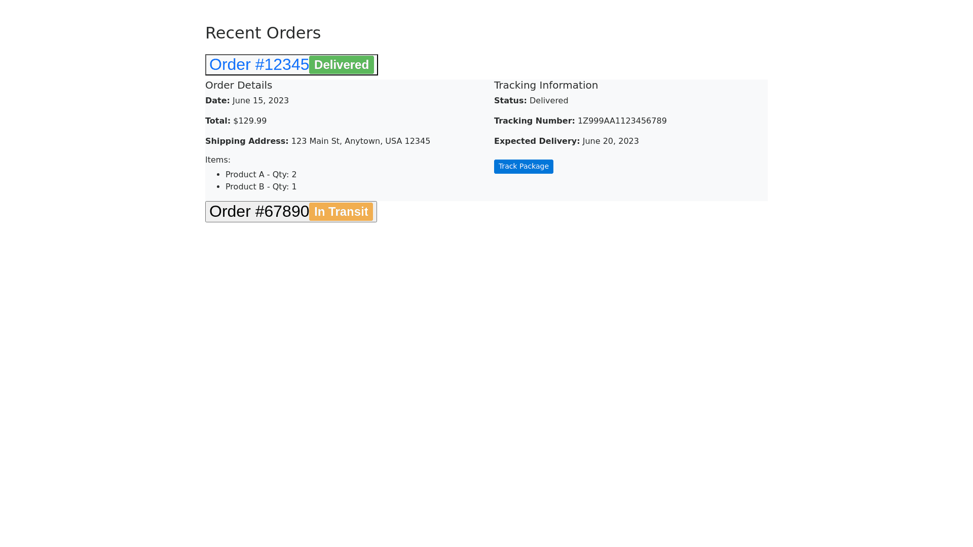 Component Preview