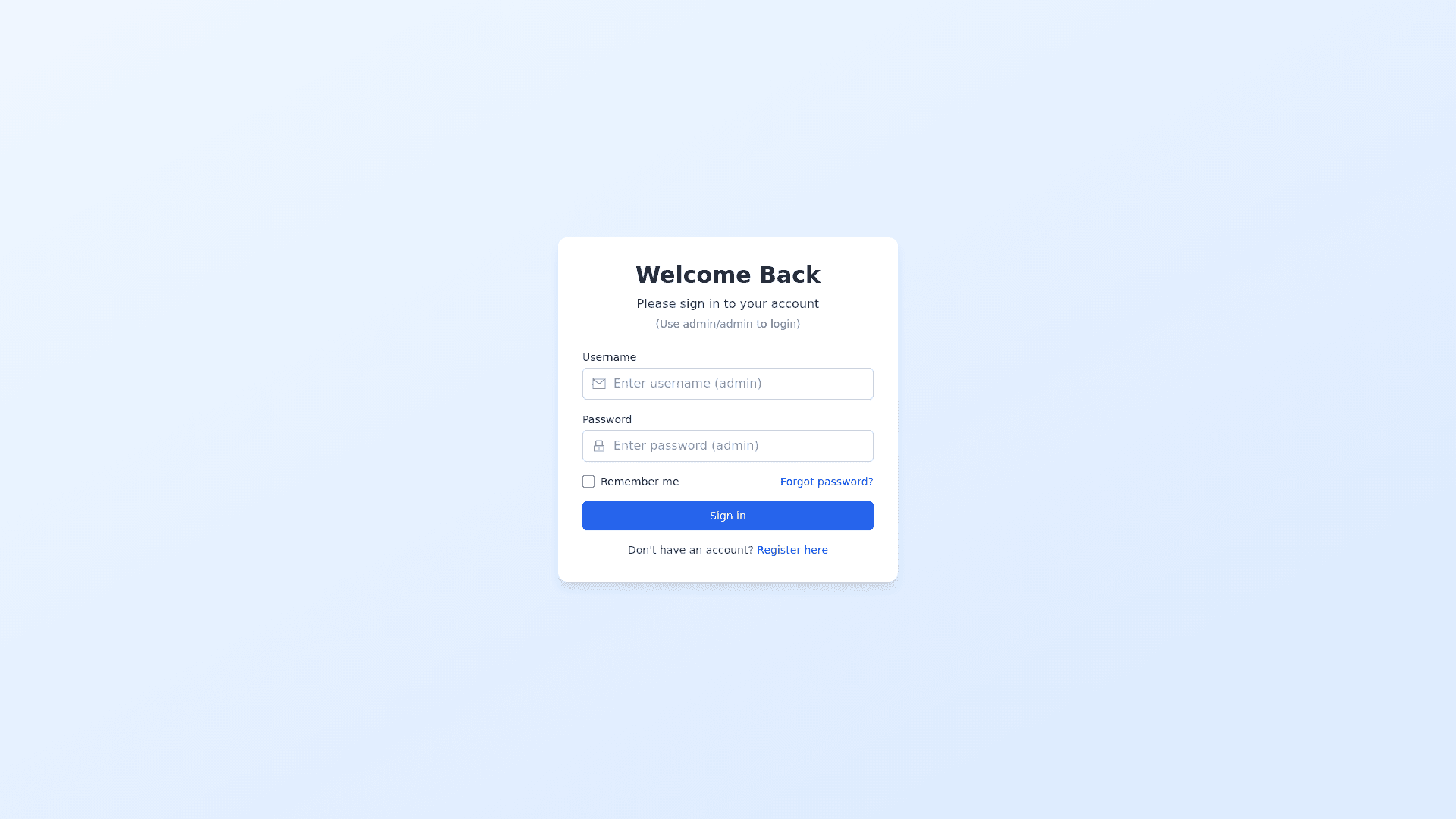 Component Preview