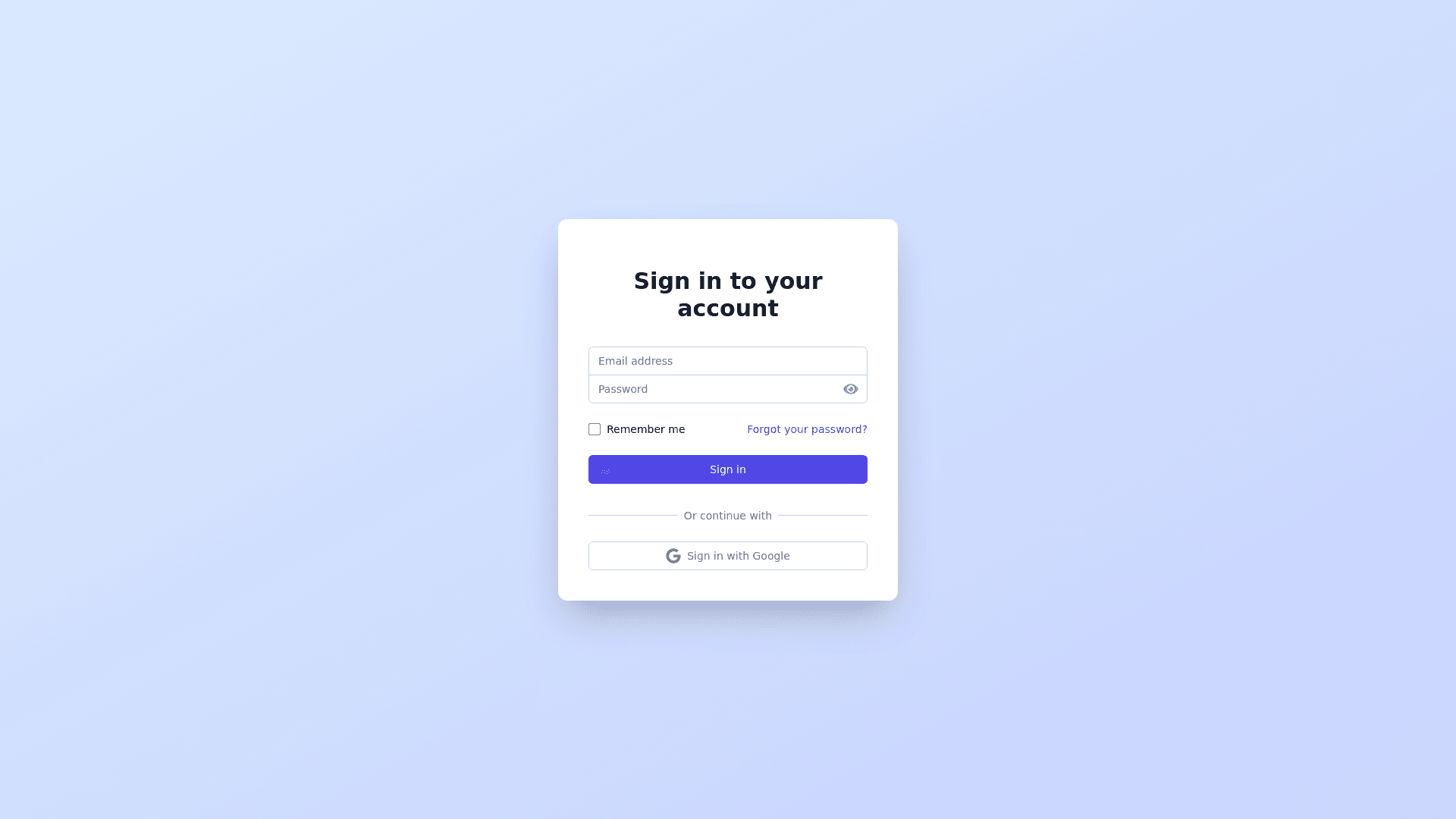 Component Preview