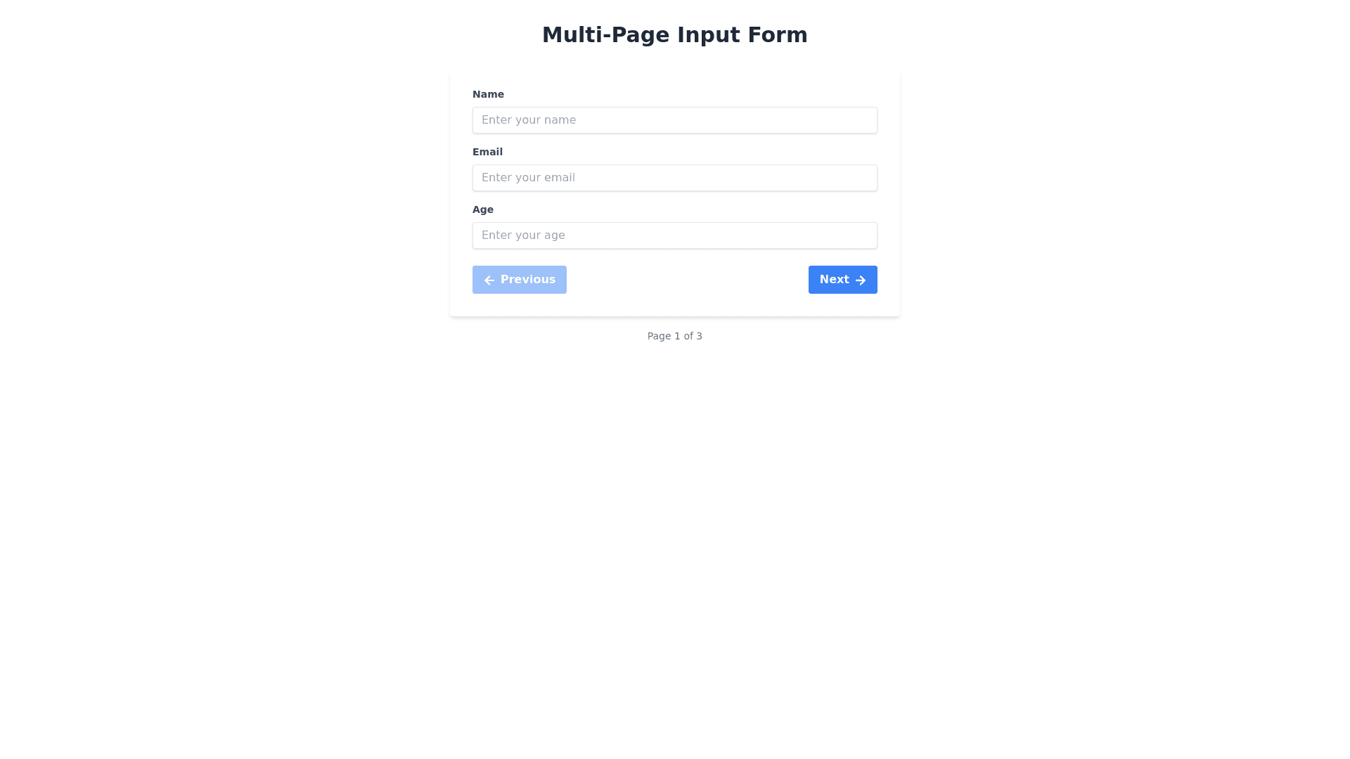 Component Preview