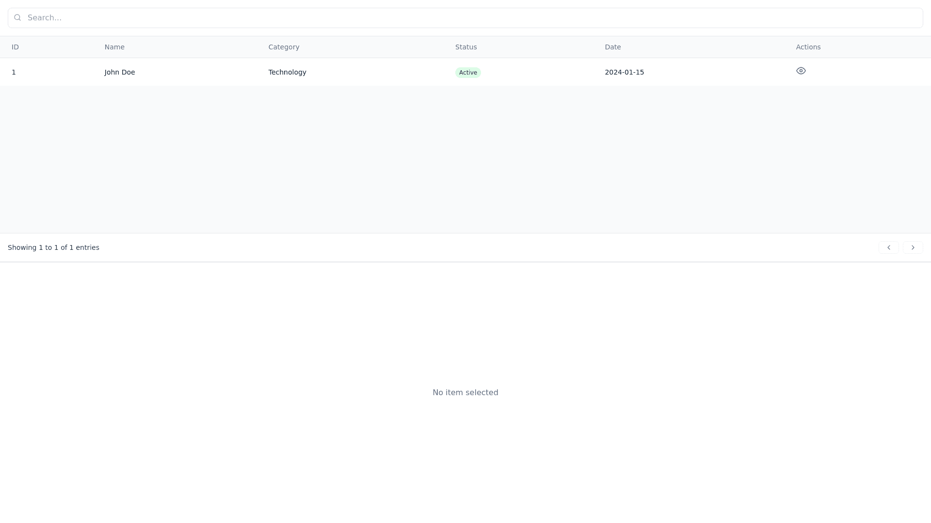 Component Preview