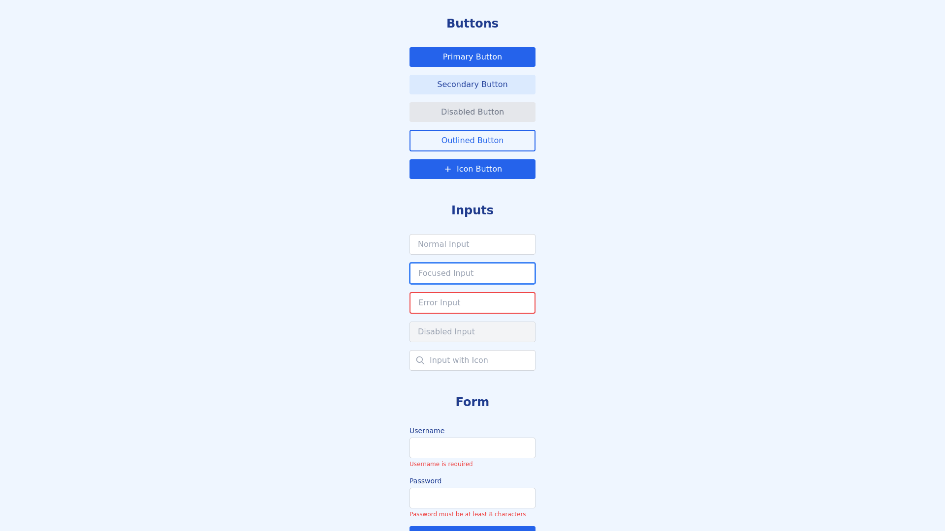 Component Preview