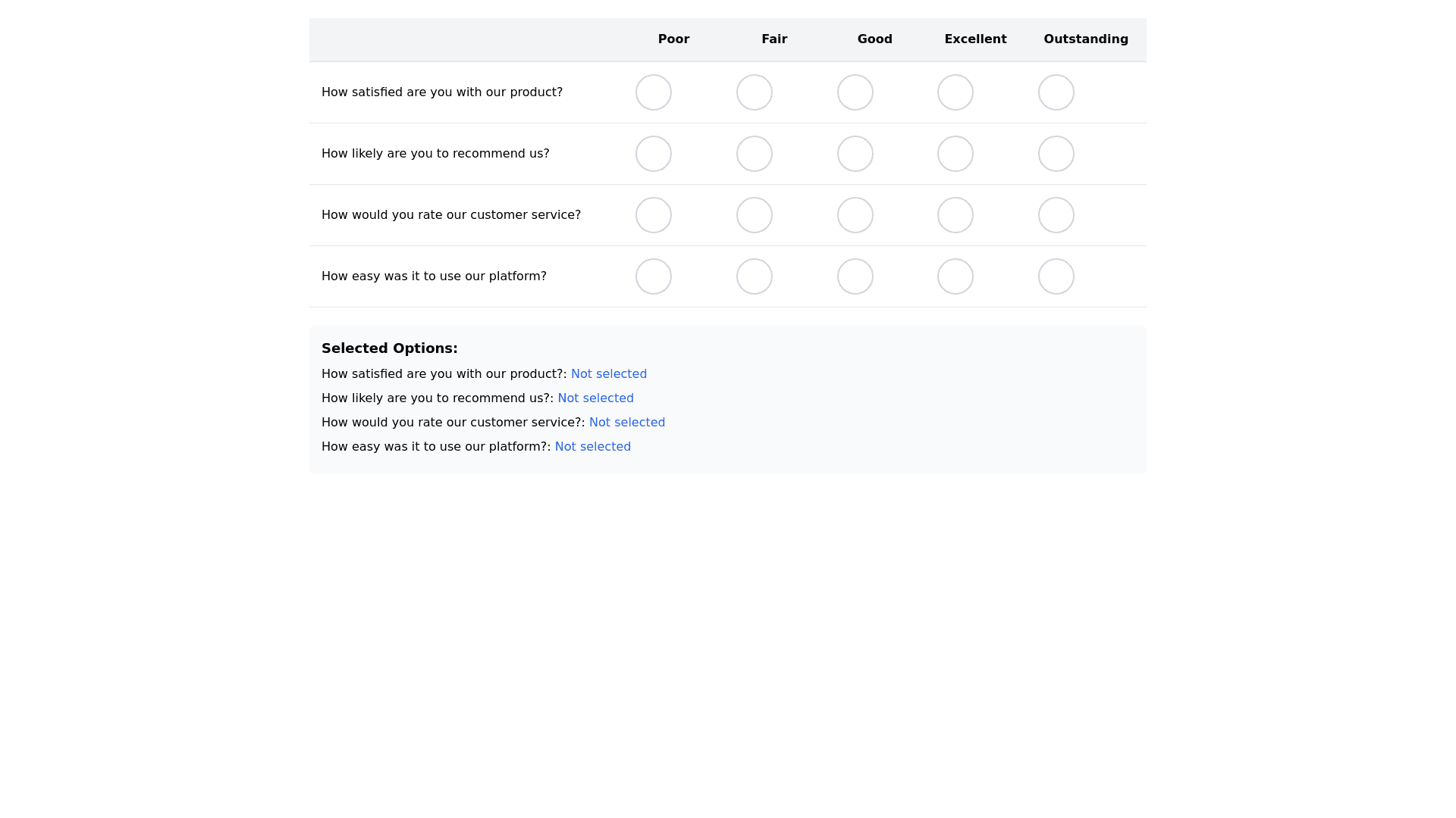 Component Preview