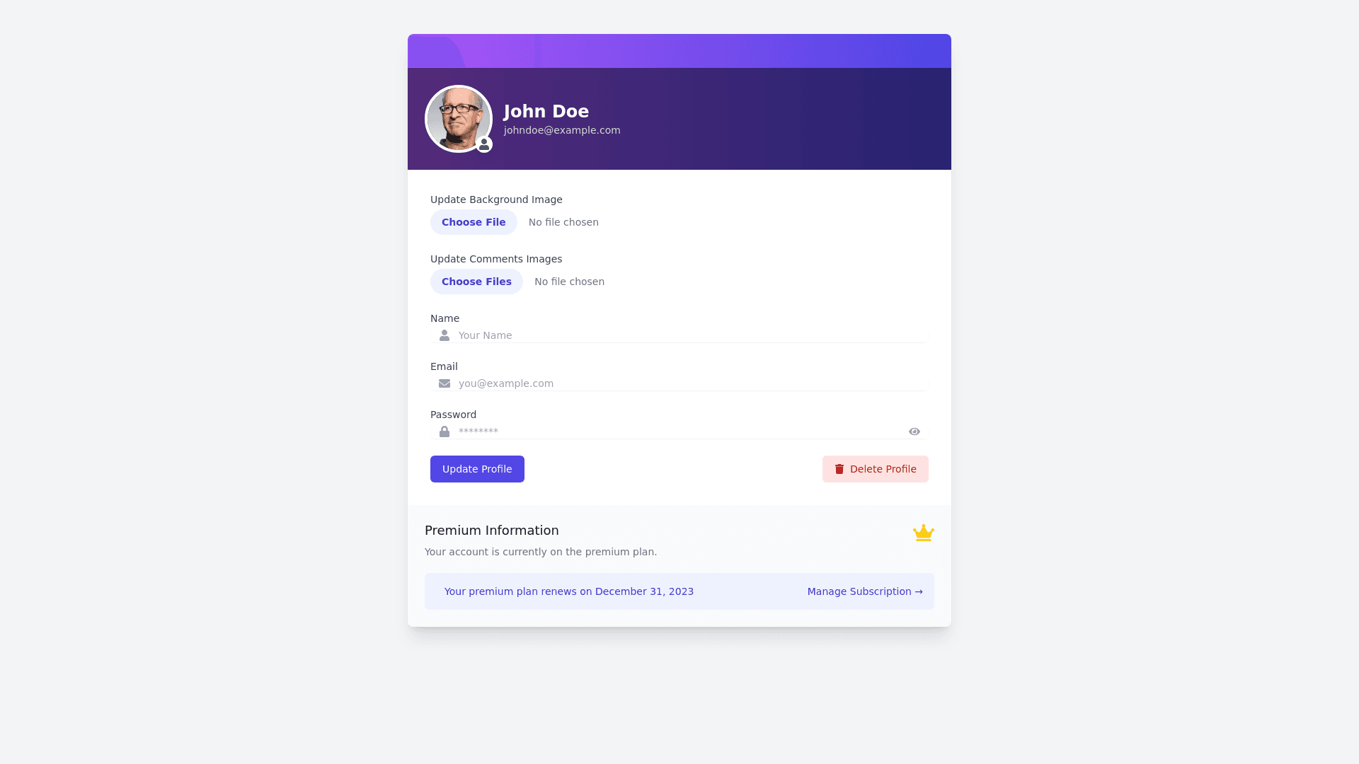 Component Preview