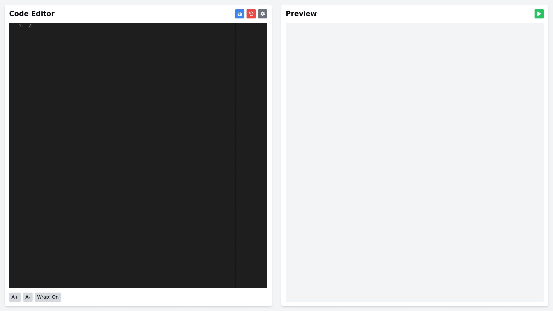 Component Preview
