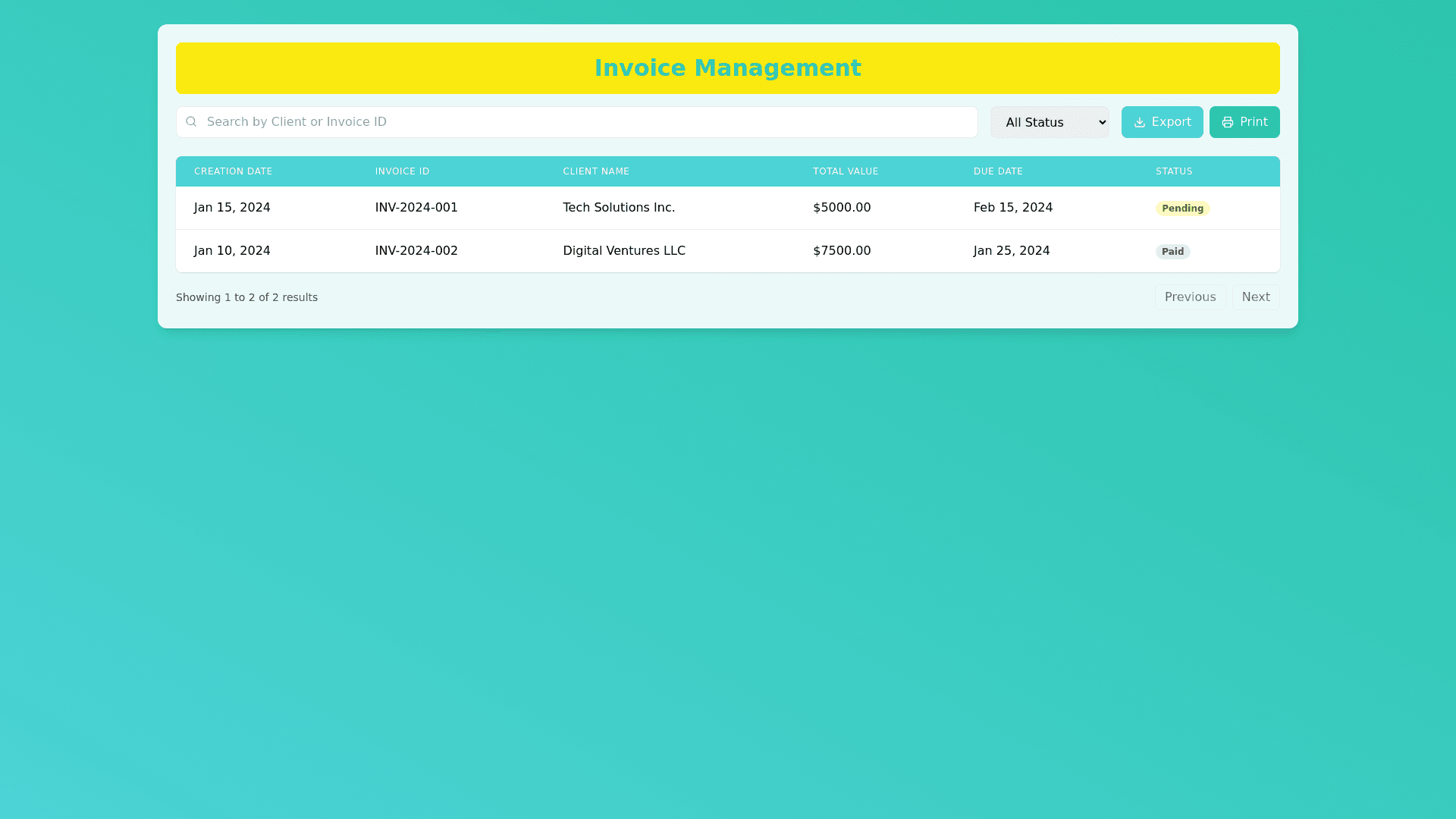 Component Preview